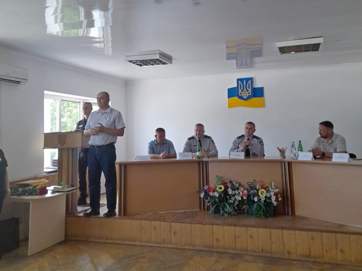 голова Івано-Франківської районної ради Василь Попович взяв участь в урочистих заходах з нагоди професійного свята – Дня Національної поліції України